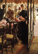 James Joseph Jacques Tissot Shop Girl Germany oil painting artist